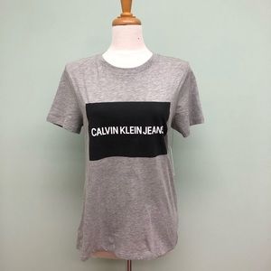 Calvin Klein | Women's Short Sleeve T-Shirt | Grey | Size Large